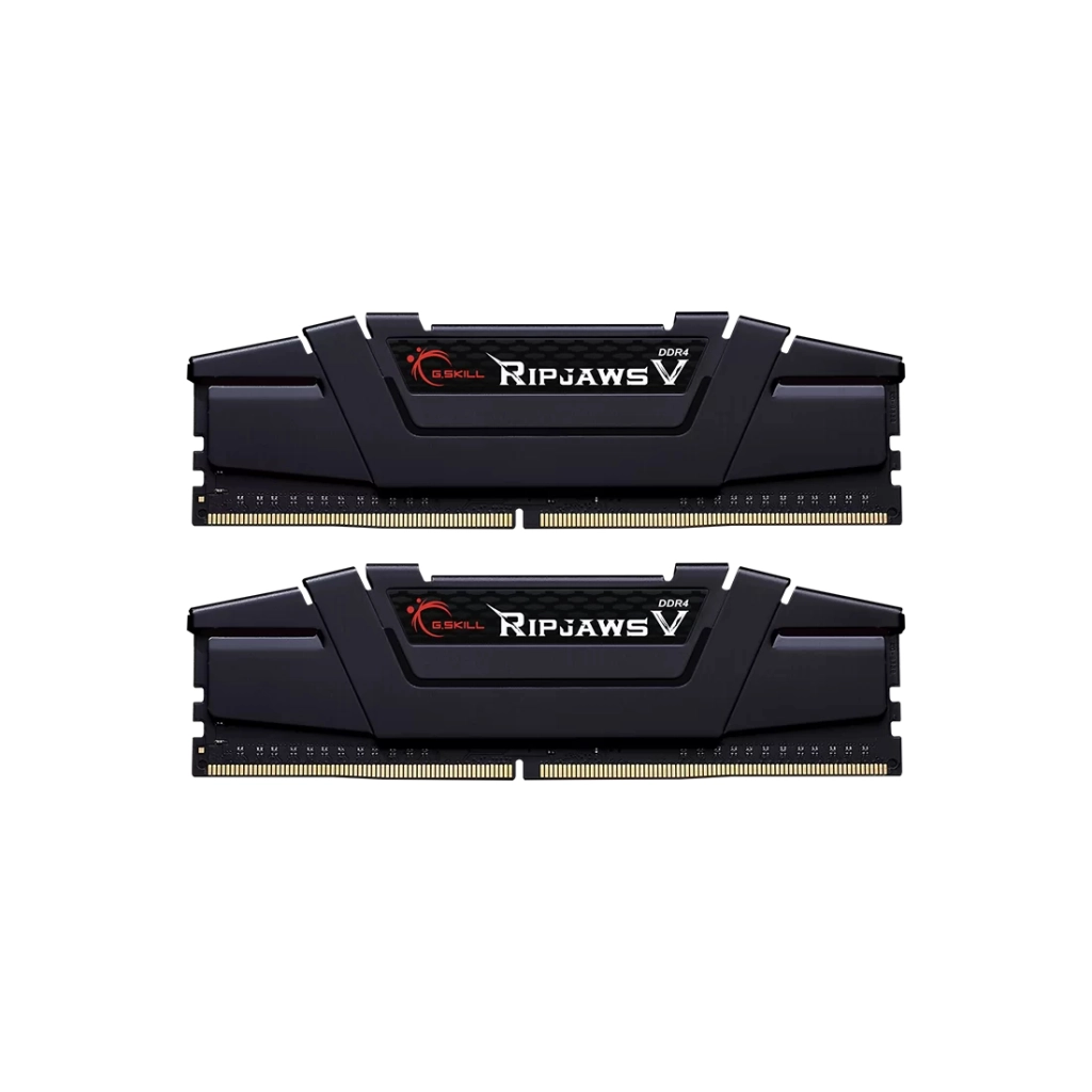 Модуль пам'яті для комп'ютера DDR4 64GB (2x32GB) 3200 MHz Ripjaws V G.Skill (F4-3200C14D-64GVK) - зображення 1