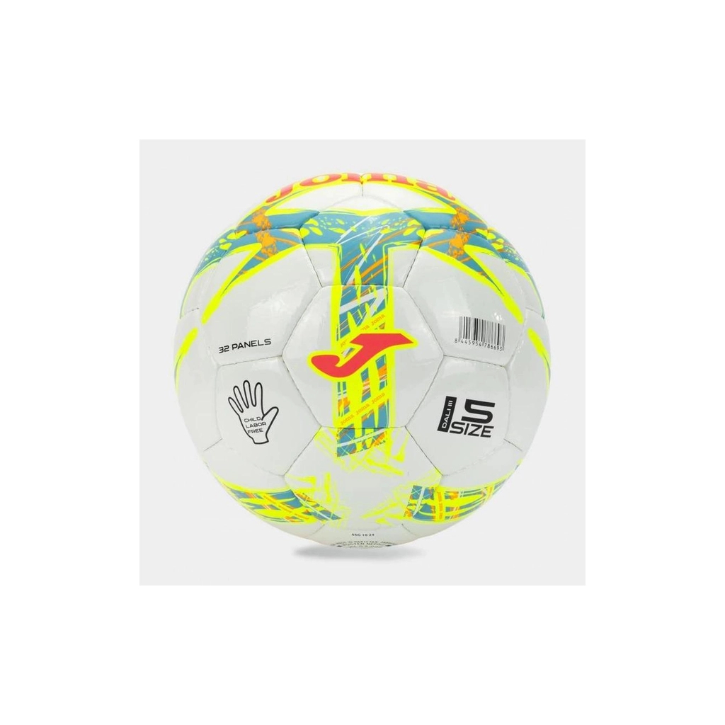 М'яч футбольний Joma Dal III (401412.047) Уні 4 Біло-салатовий (8445954786709) - зображення 2