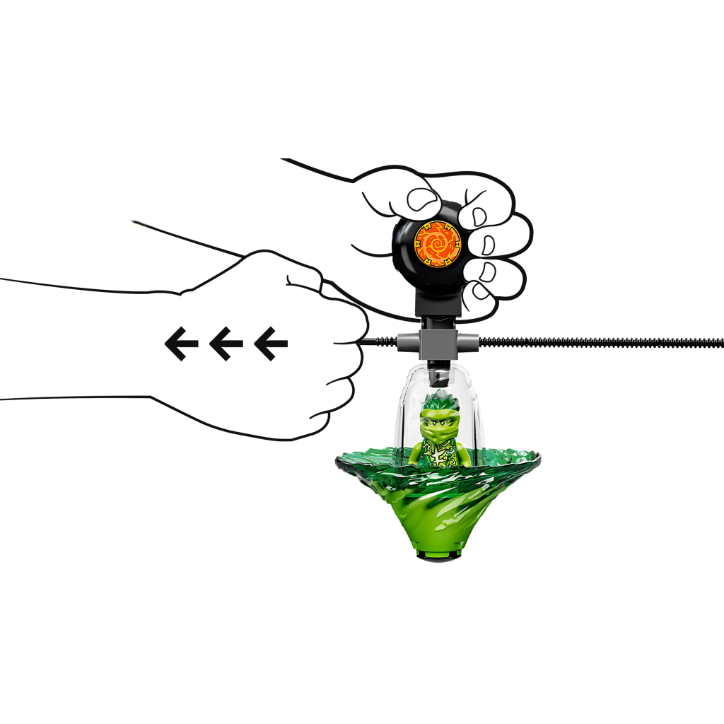 Конструктор LEGO Ninjago Навчання спін-джитсу ніндзя Ллойда 32 деталі (70689) - зображення 4