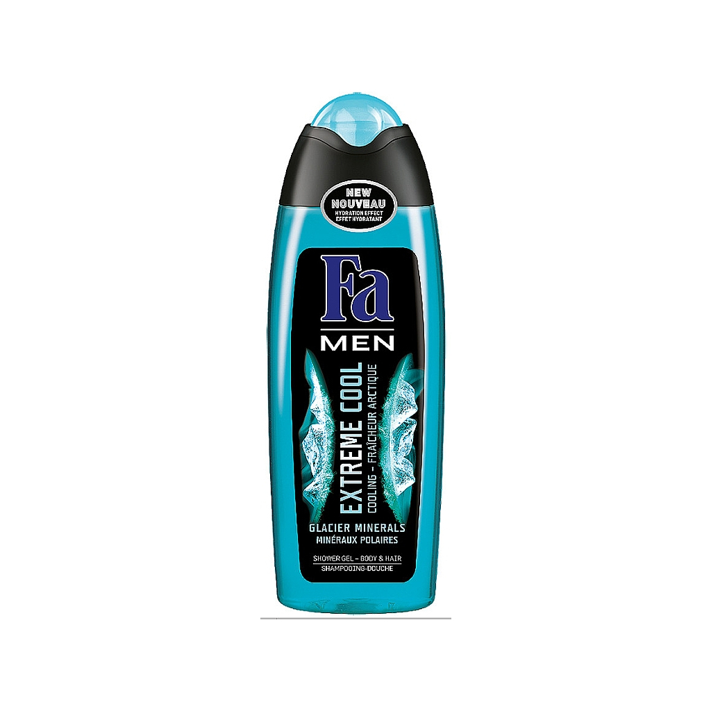 Гель для душу Fa Men Extreme Cool Shower Gel З ментолом і мінералами 250 мл (3178040675278) - зображення 1