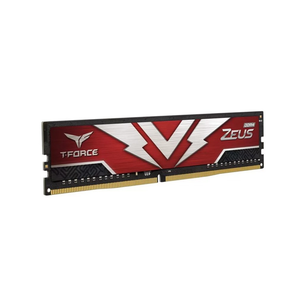 Модуль пам'яті для комп'ютера DDR4 16GB 3200 MHz T-Force Zeus Red Team (TTZD416G3200HC2001) - зображення 2