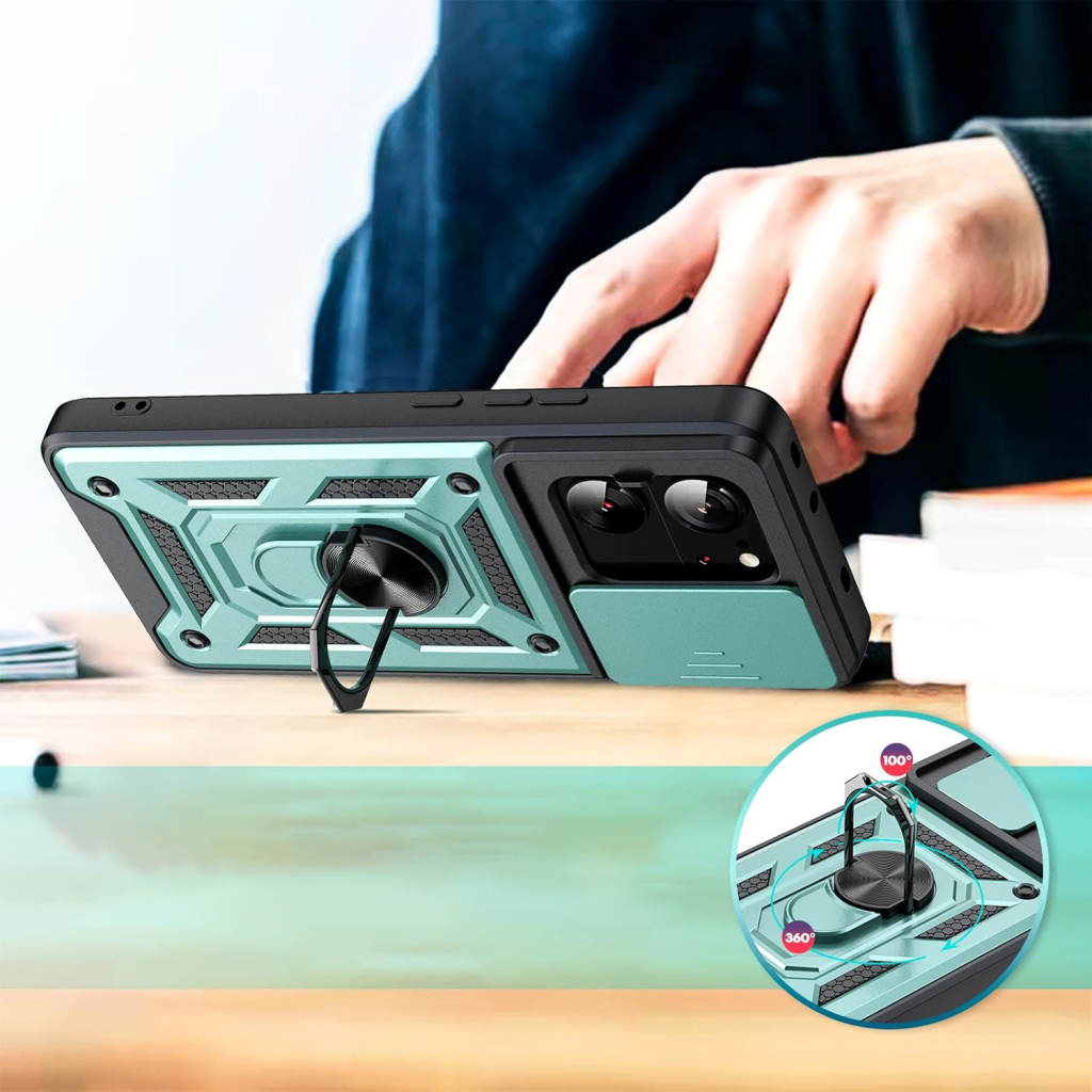 Чохол до мобільного телефона BeCover Military Xiaomi 13T/13T Pro Dark Green (710559) - зображення 4