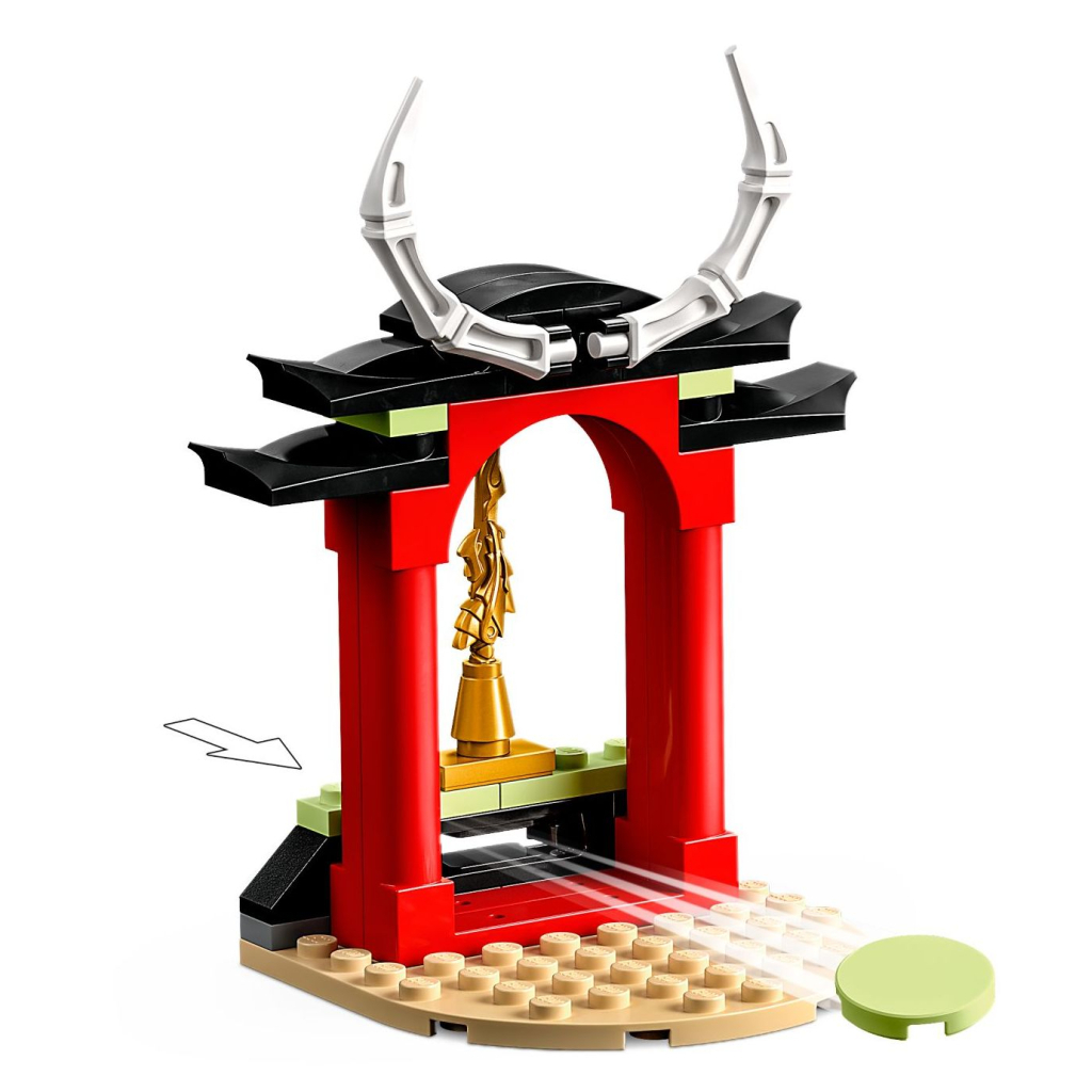 Конструктор LEGO Ninjago Дорожній мотоцикл ніндзя Ллойда 64 деталі (71788) - зображення 4