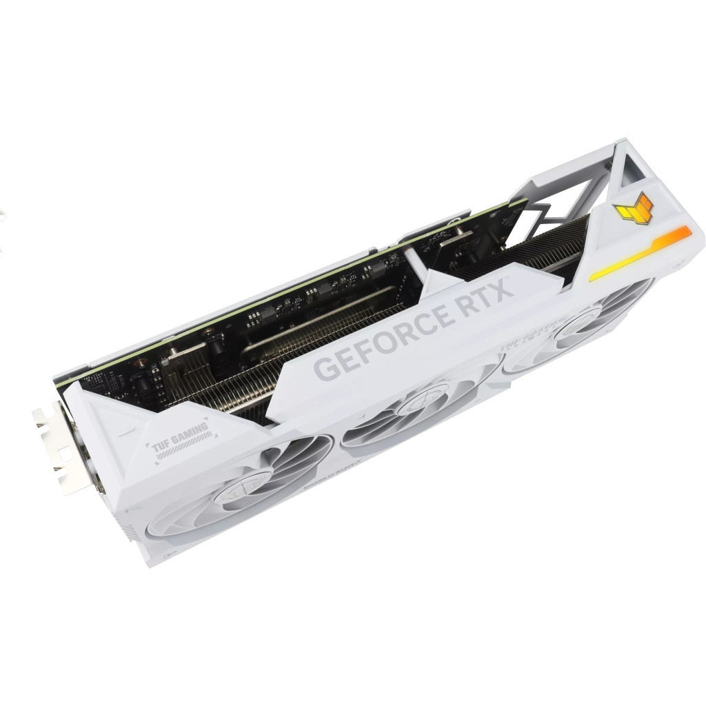 Відеокарта ASUS GeForce RTX4070Ti SUPER 16Gb BTF WHITE OC Edition (TUF-RTX4070TIS-O16G-BTF-WHITE) - зображення 7