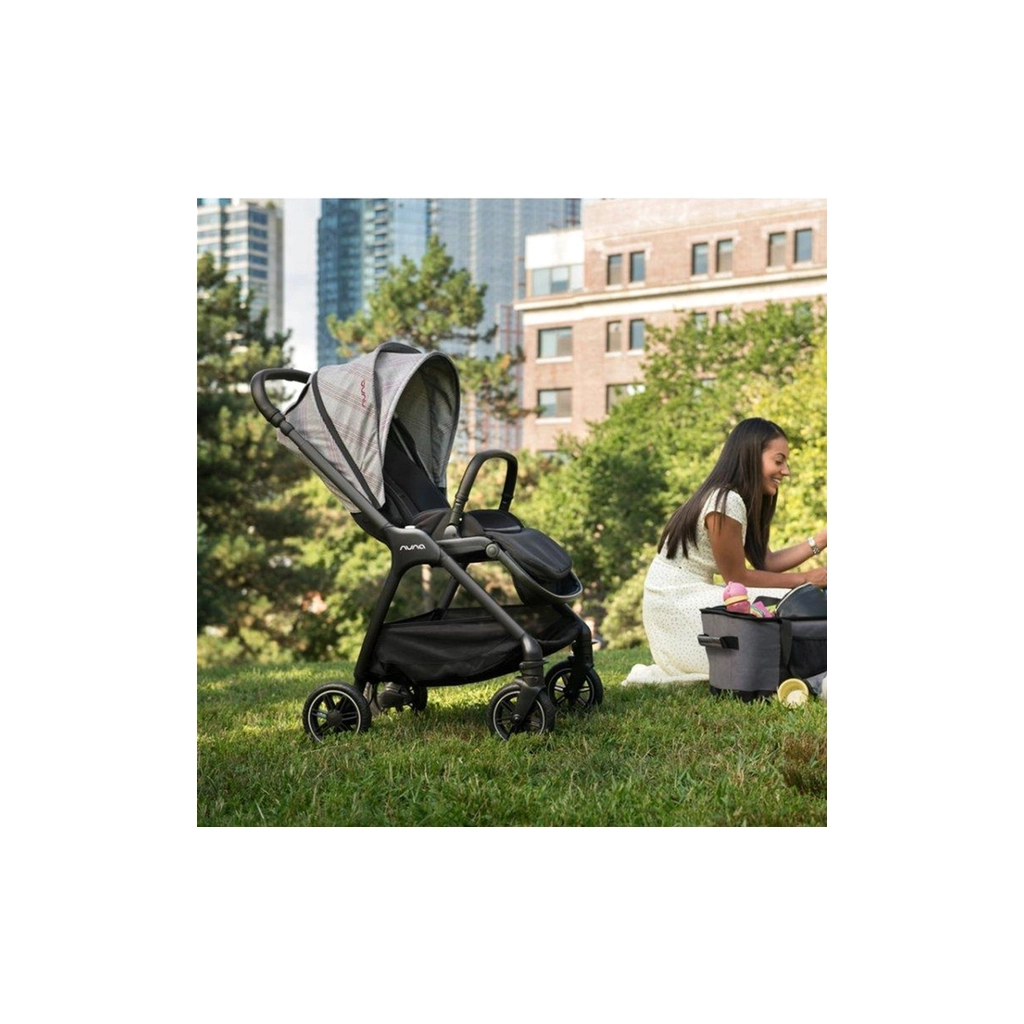 Коляска Nuna Triv Limited Collection, Ellis, чорний в клітинку (ST12007ELLGL) - зображення 10