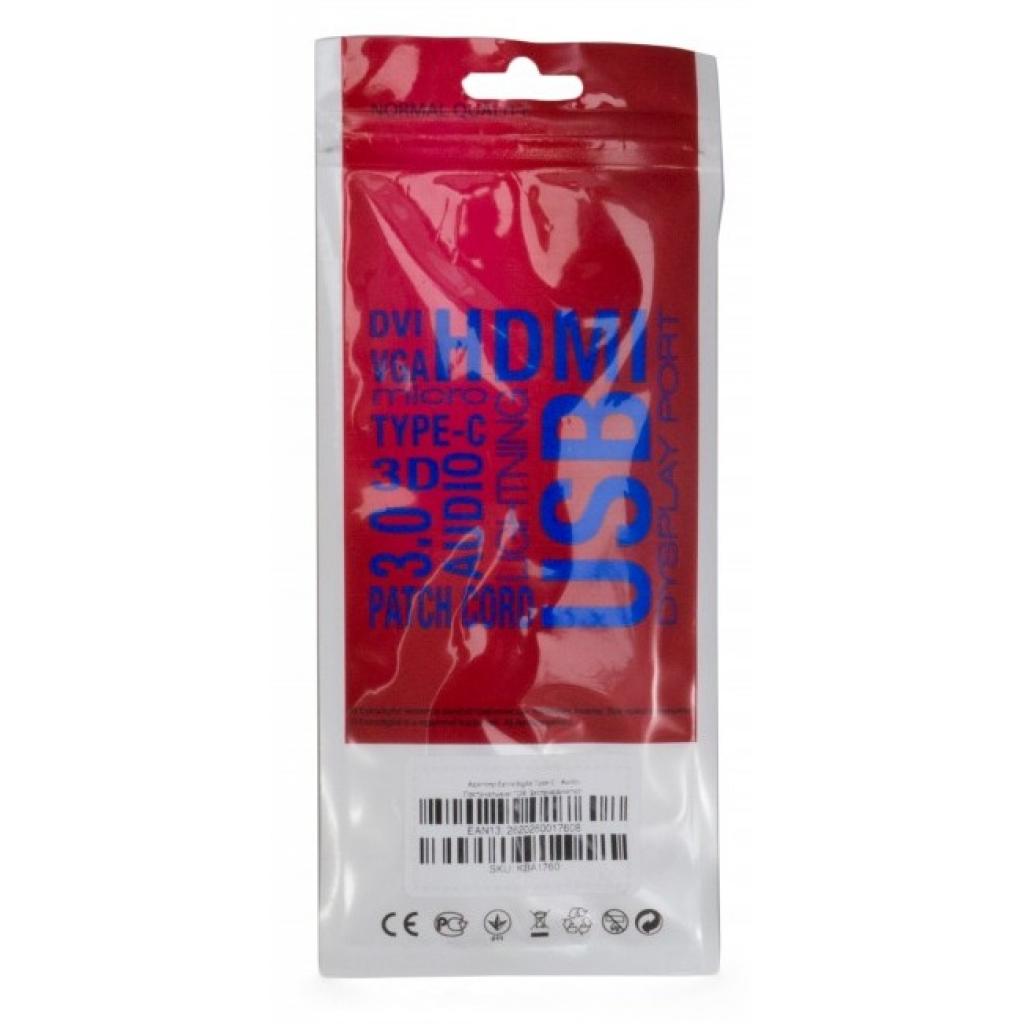 Перехідник Type-C to Audio 3.5mm (Plug-Socket) 0.12m Extradigital (KBA1760) - зображення 4