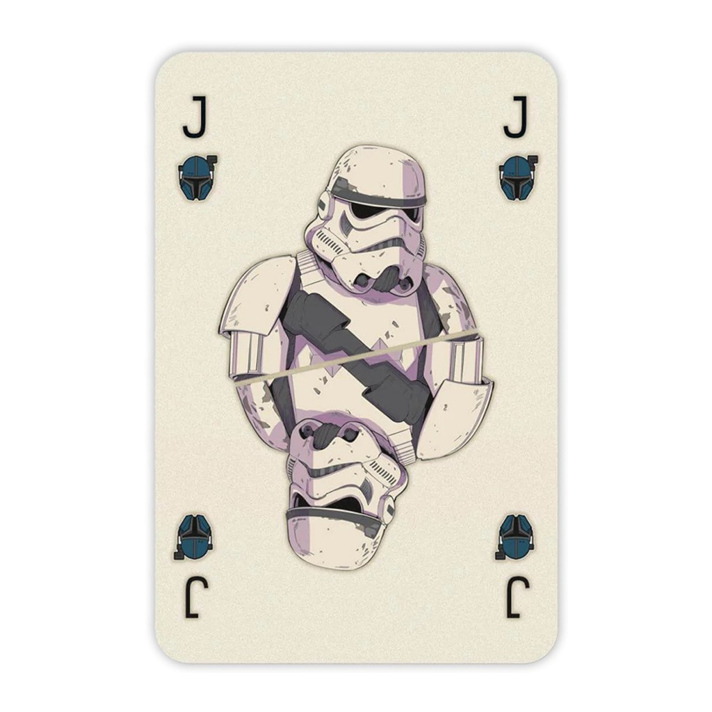 Гральні карти Winning Moves Star Wars The Mandalorian Waddingtons No.1 (WM00864-EN1-12) - зображення 5