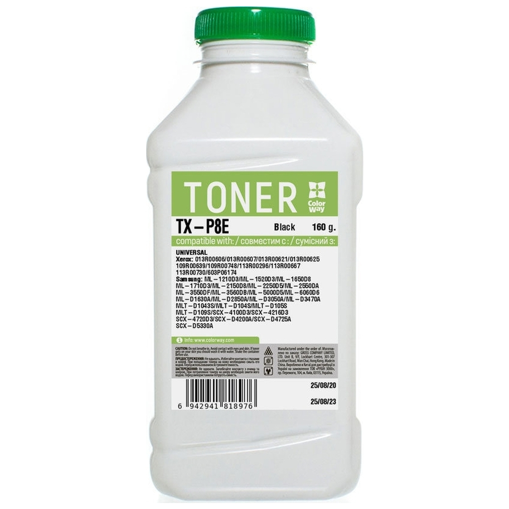 Тонер XEROX P8E ColorWay (TX-P8E) - изображение 1