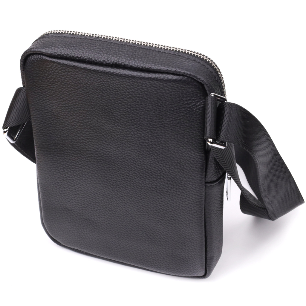 Сумка Vintage З натуральної шкіри Чорна (22862) - зображення 2