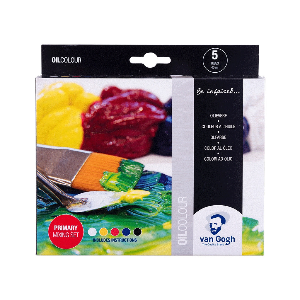 Олійні фарби Royal Talens Van Gogh Primary 5 x 40 мл (8712079498429) - зображення 1