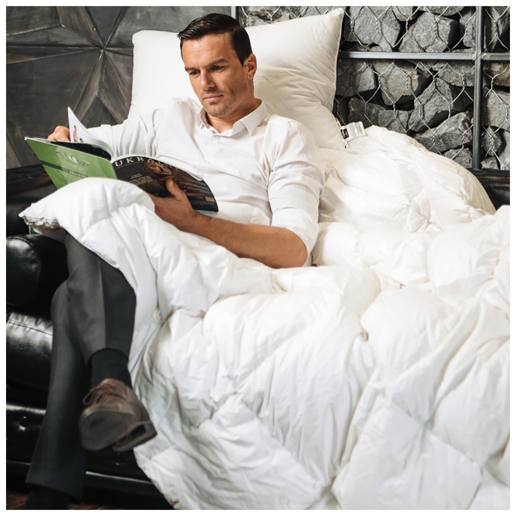 Ковдра MirSon пухова Luxury Exclusive 079 демі 220x240 см (2200005895184) - зображення 9