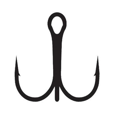 Гачок Lineaeffe KAPTURA Black Nickel №2 1шт. (7954902) - зображення 1