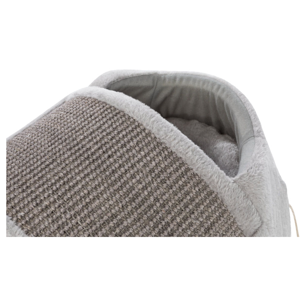 Будиночок для тварин Trixie Lukas з дряпкою 35х33х65 см (сірий) (4011905362908) - изображение 5