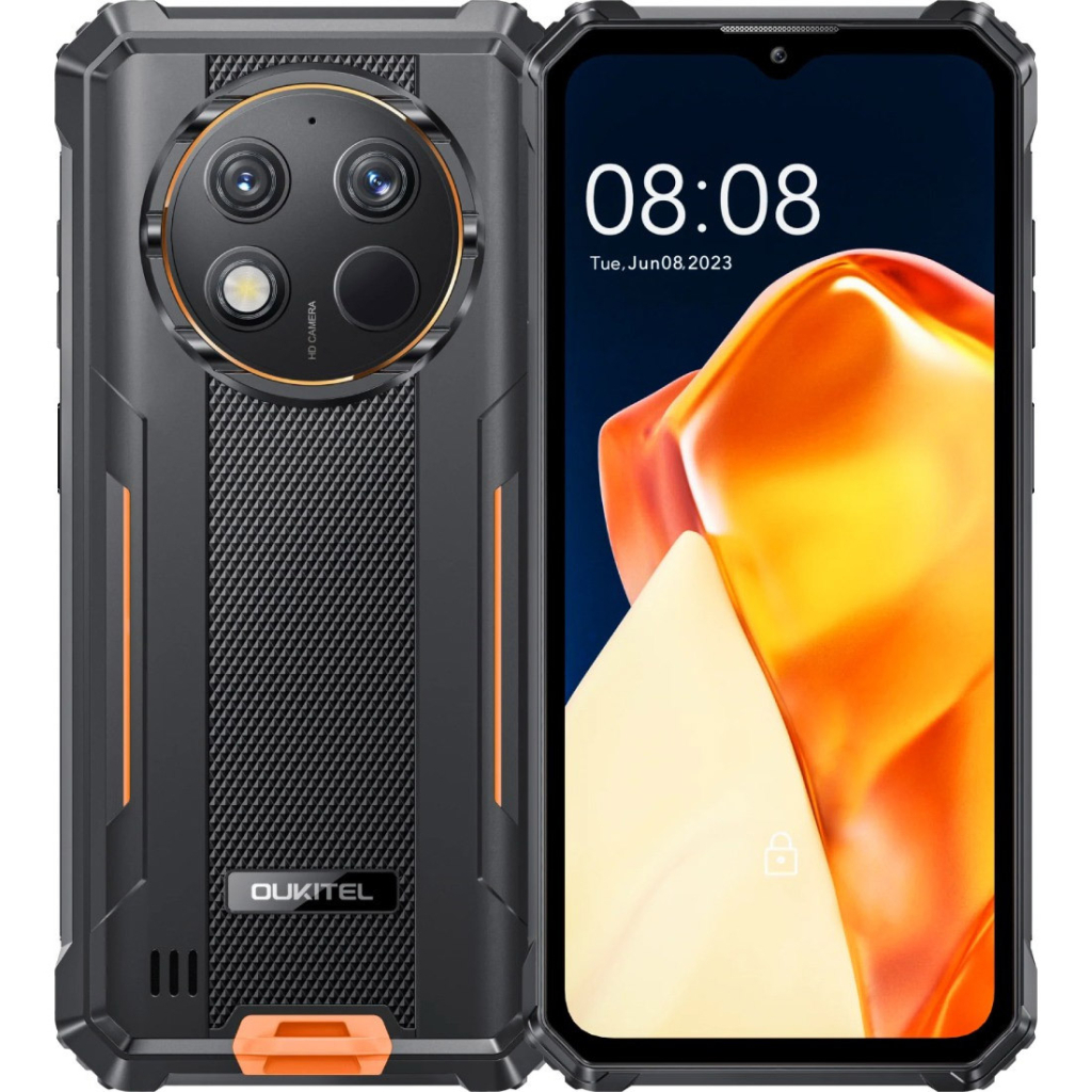 Мобільний телефон OUKITEL G1 6/256GB Orange (6931940757881) - зображення 9