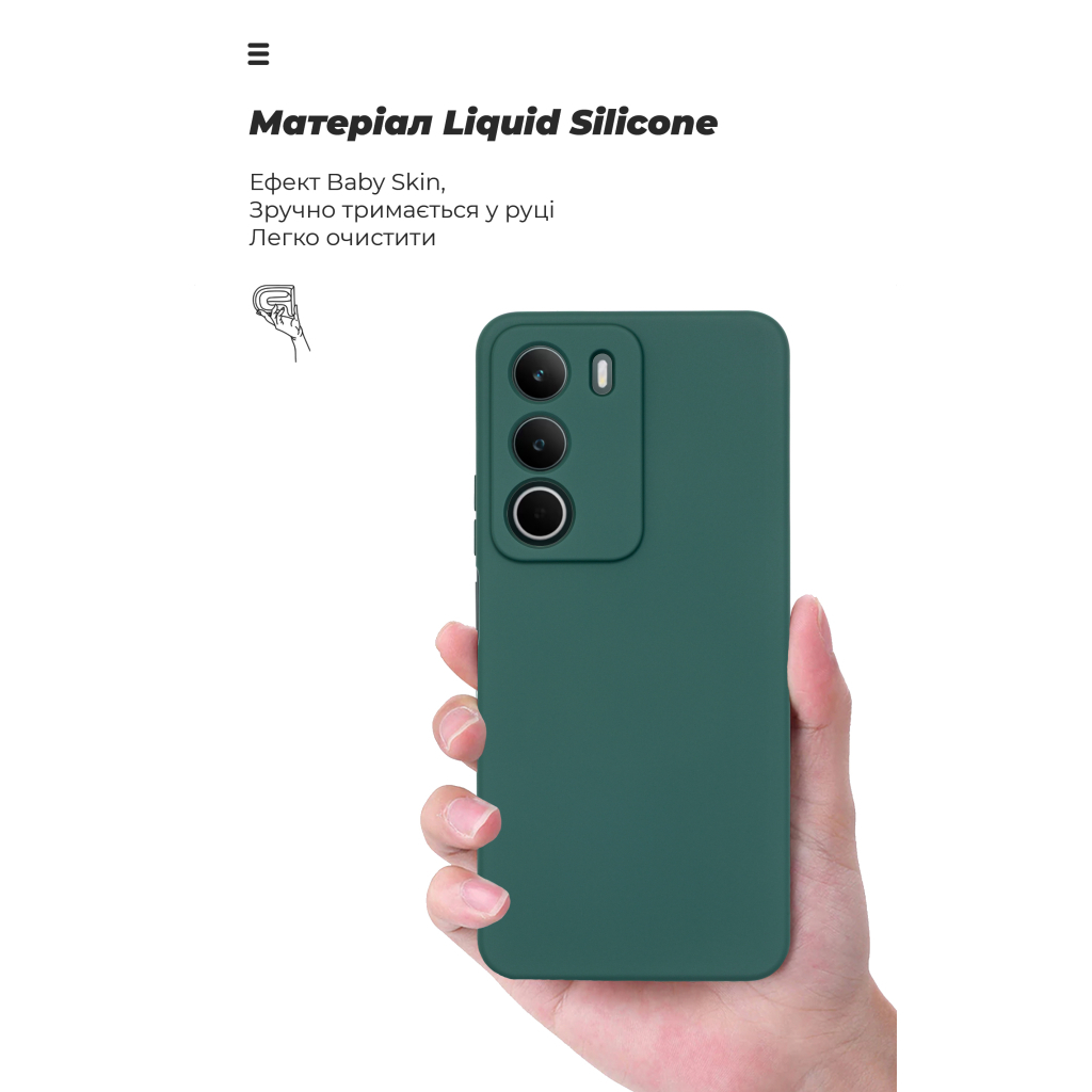 Чохол до мобільного телефона Armorstandart ICON Realme C71 4G Camera cover Dark Green (ARM87434) - зображення 7