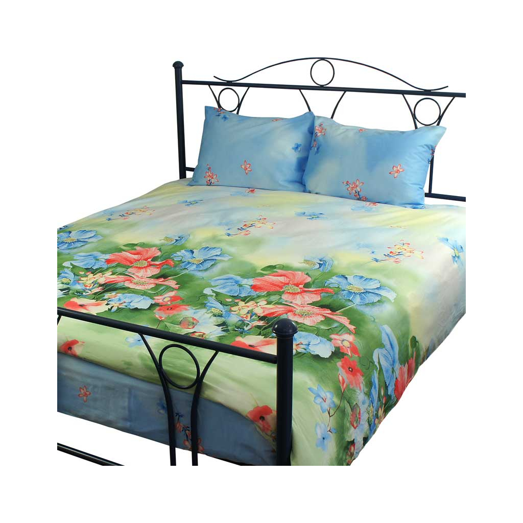Постільна білизна Руно Сатин євро (845.137Summer flowers) - зображення 1