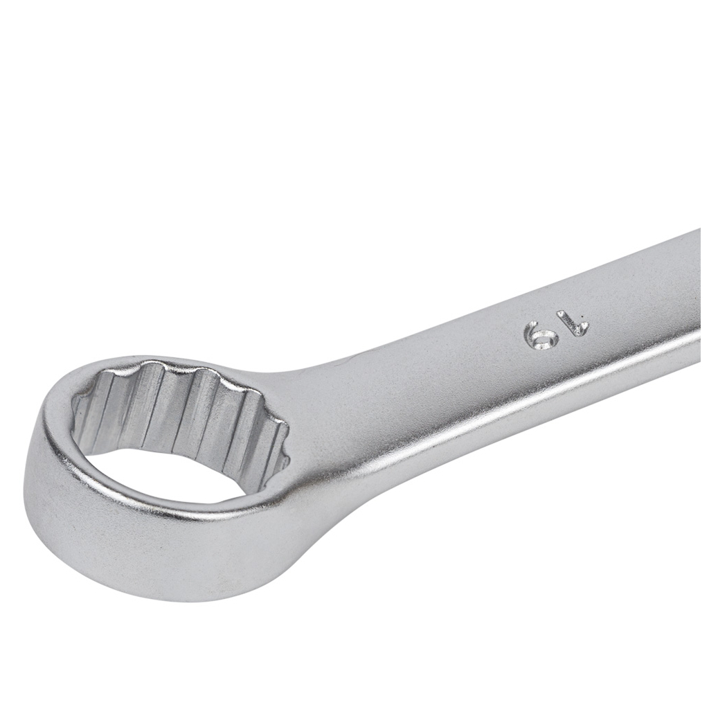 Ключ Sigma ріжково-накидний 19мм CrV satine (6021191) - picture 8