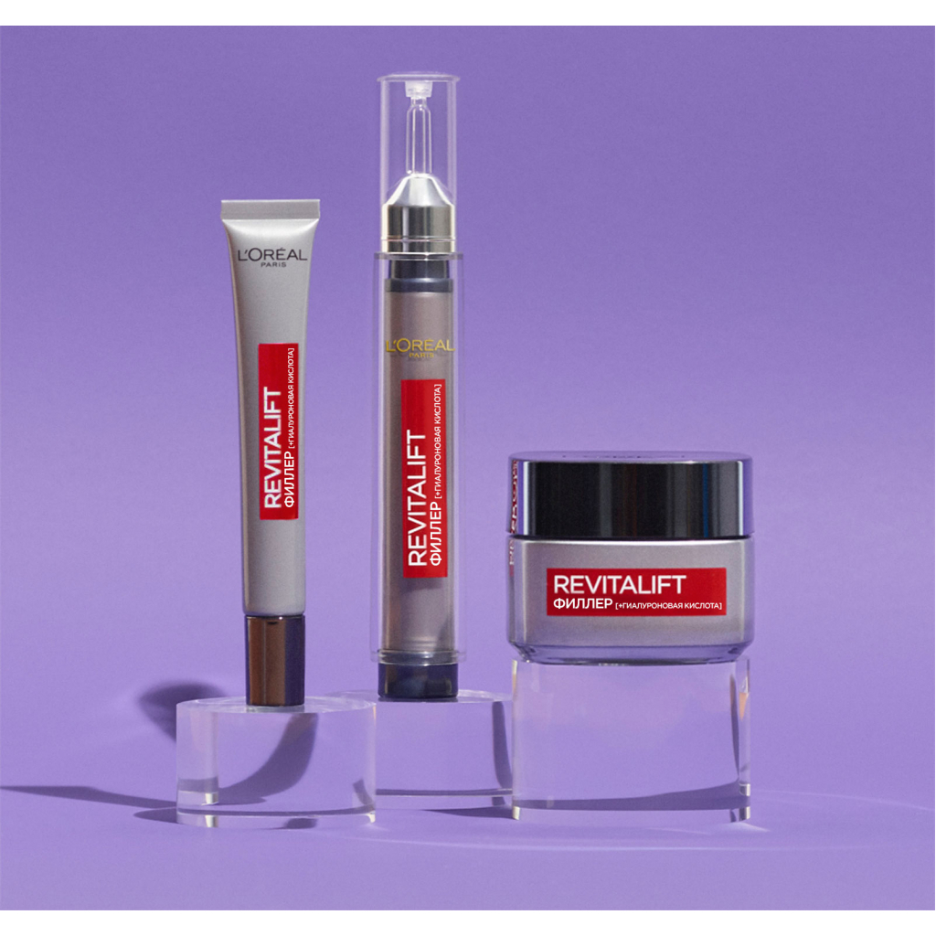 Крем для шкіри навколо очей L'Oreal Paris Revitalift Filler для відновлення об'єму шкіри 15 мл (3600523201341) - зображення 4