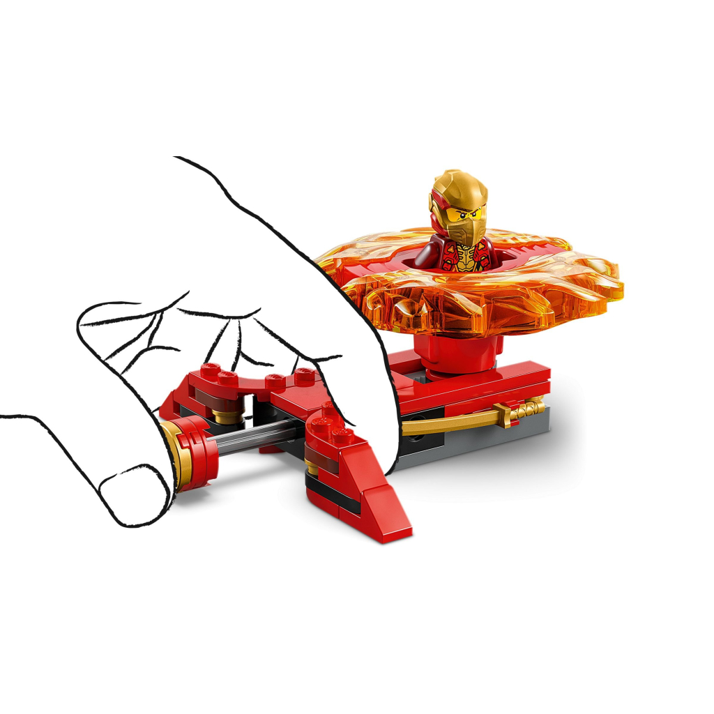 Конструктор LEGO Ninjago Дракон Кая Спін-джитсу (71823) - зображення 4