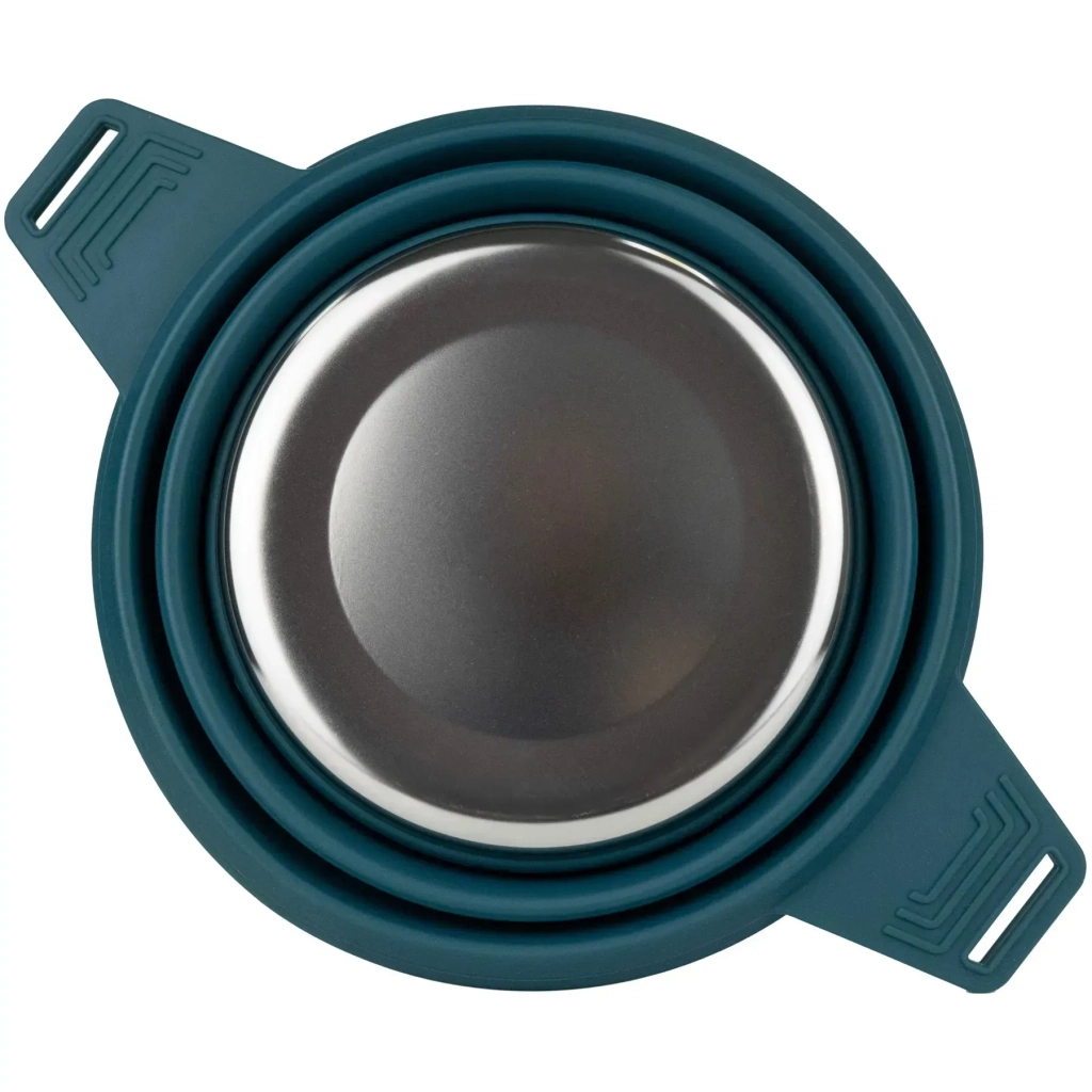 Котел туристичний Tribe Collapsible Pot 2,5 л силіконовий ocean (T-FF-0025-ocean) - зображення 5