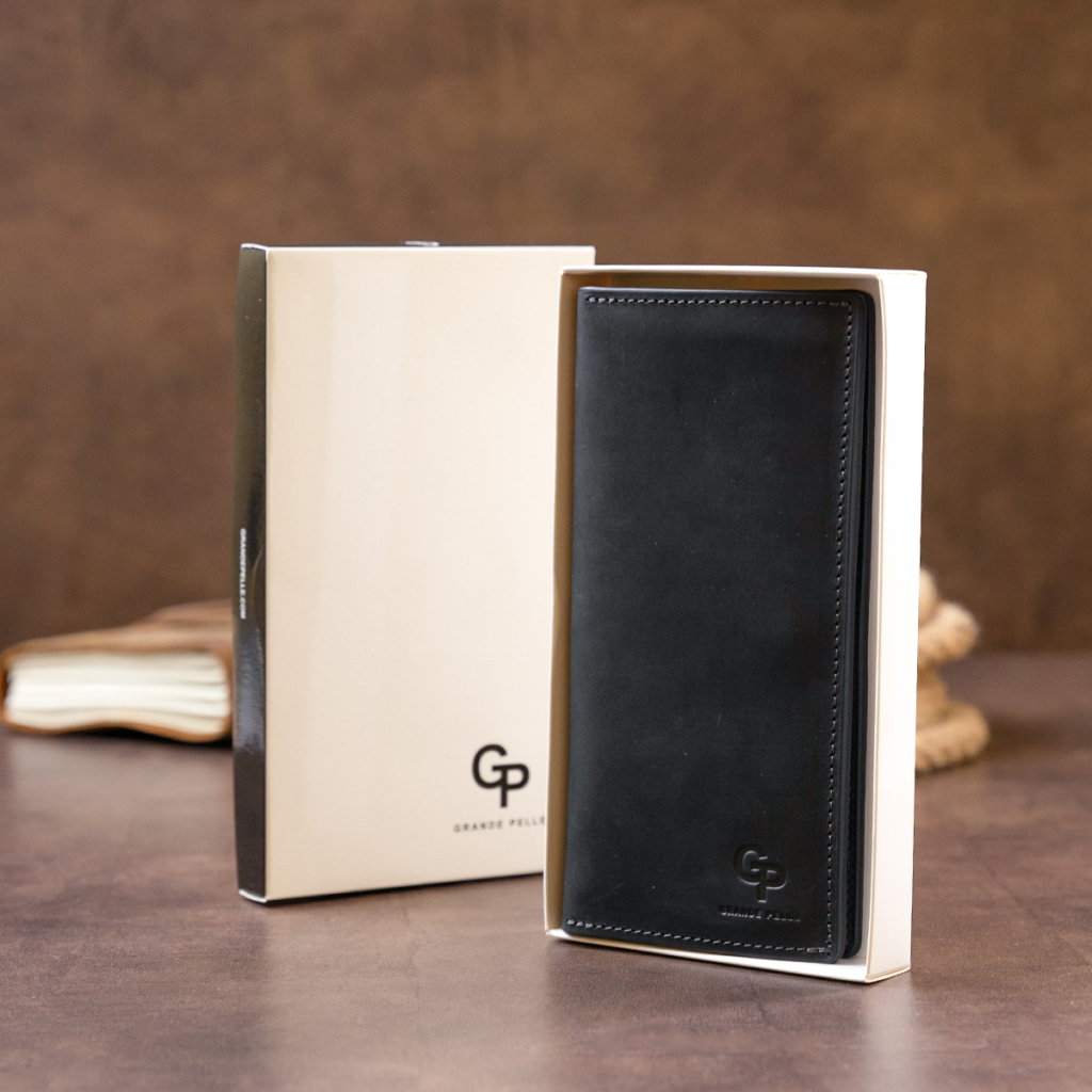 Гаманець Grande Pelle На магнітній кнопці Чорний (11313) - зображення 11