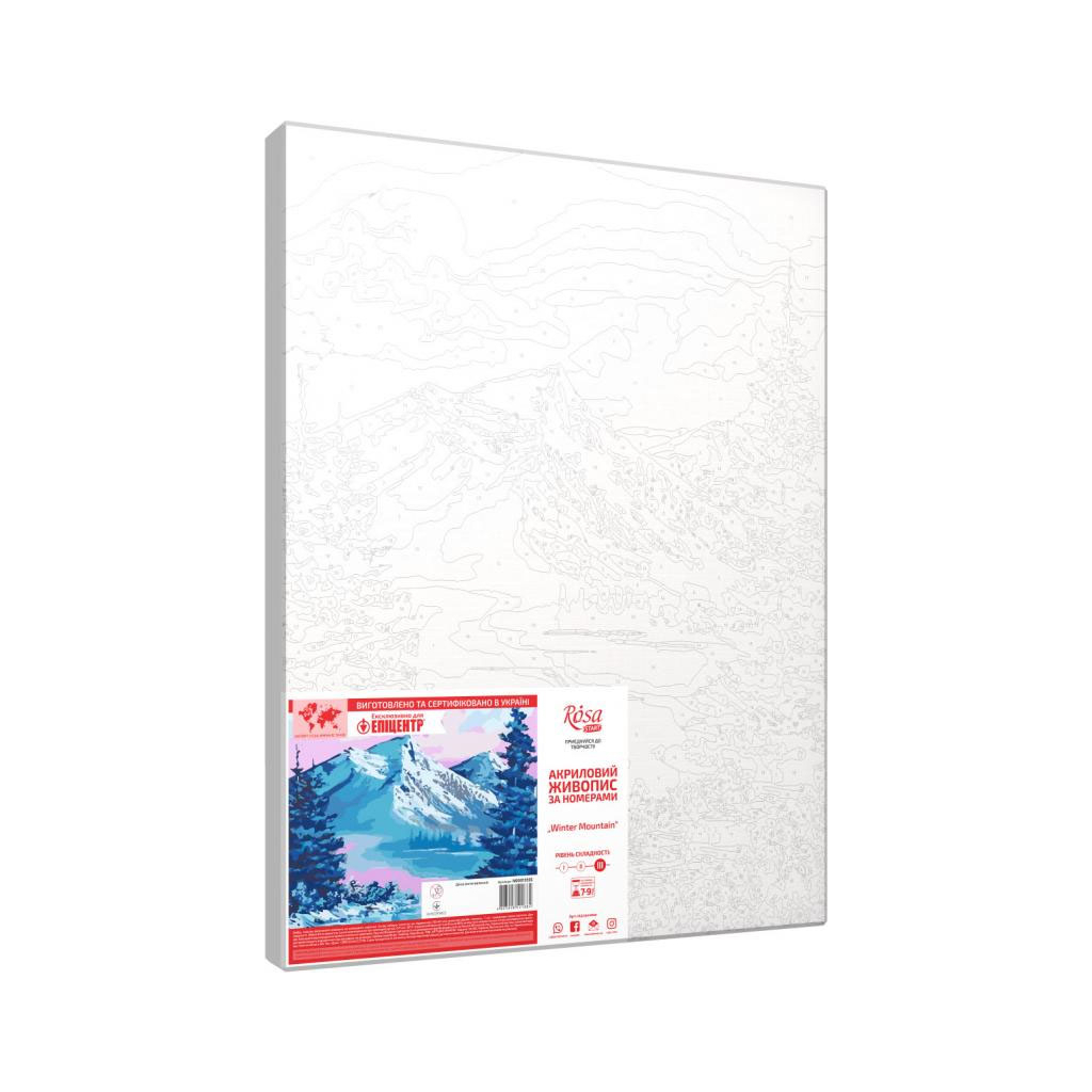 Картина по номерам Rosa Star Winter Mountain 35х45 см (4823098521884) - зображення 2