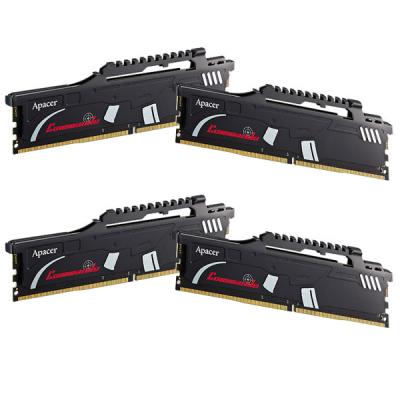 Модуль пам'яті для комп'ютера DDR4 32GB (4x8GB) 2800 MHz Commando Series Apacer (EK.32GAW.KFAK4) - зображення 3