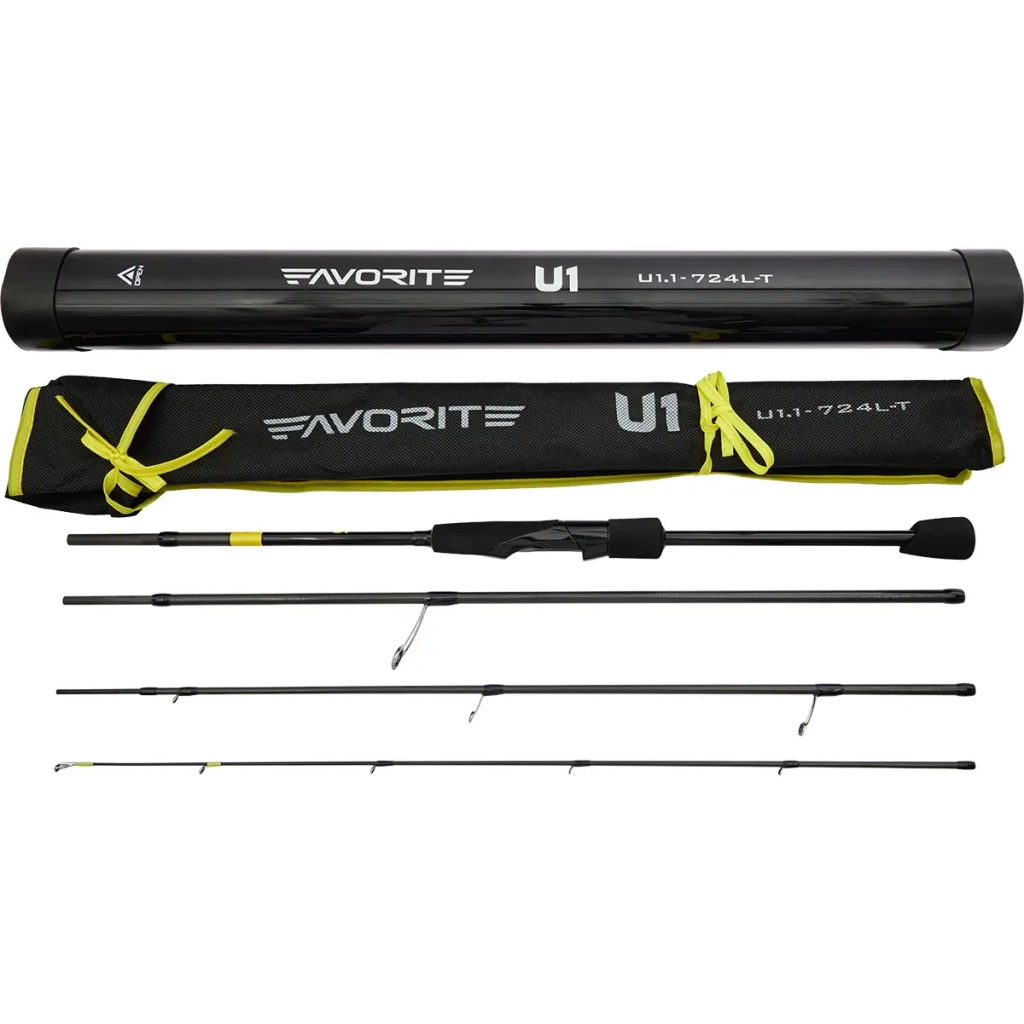 Вудилище Favorite U1 724L-T 2.18m 3-12g Fast (4 част.) (1693.07.74) - зображення 5