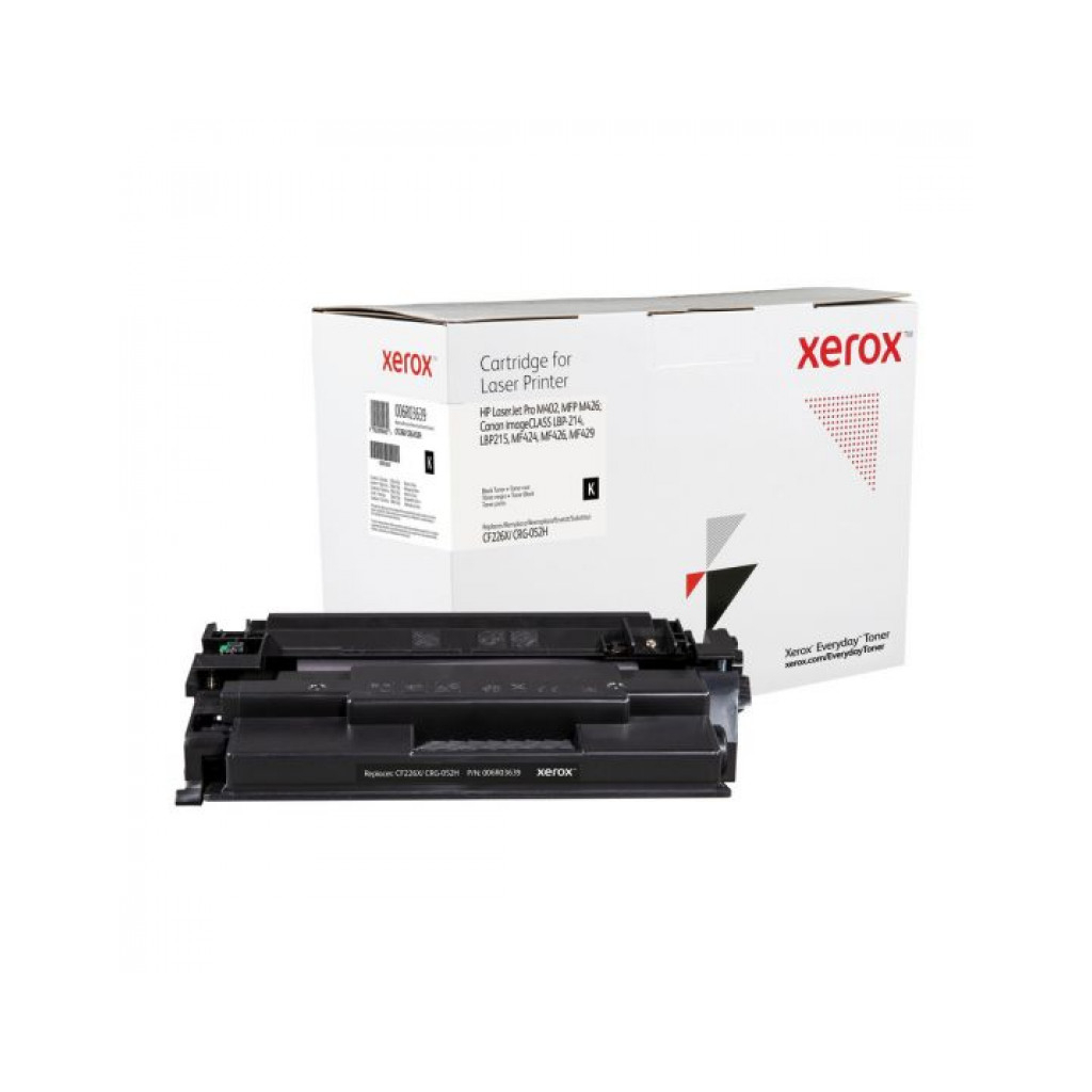 Картридж Xerox HP CF226X (26X), Canon 052H (006R03639) - зображення 1