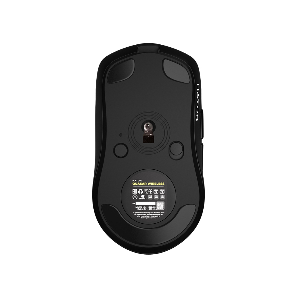 Мишка Hator Quasar Wireless Black (HTM-420) - зображення 6