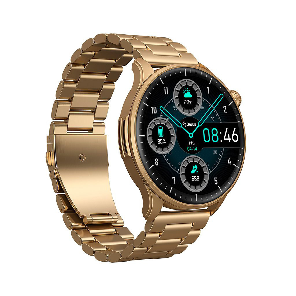 Смарт-годинник Gelius Pro GP-SW010 (Amazwatch GT3) Bronze Gold (2099900942570) - зображення 6