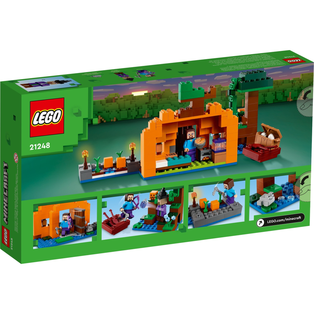 Конструктор LEGO Minecraft Гарбузова ферма 257 деталей (21248) - зображення 10