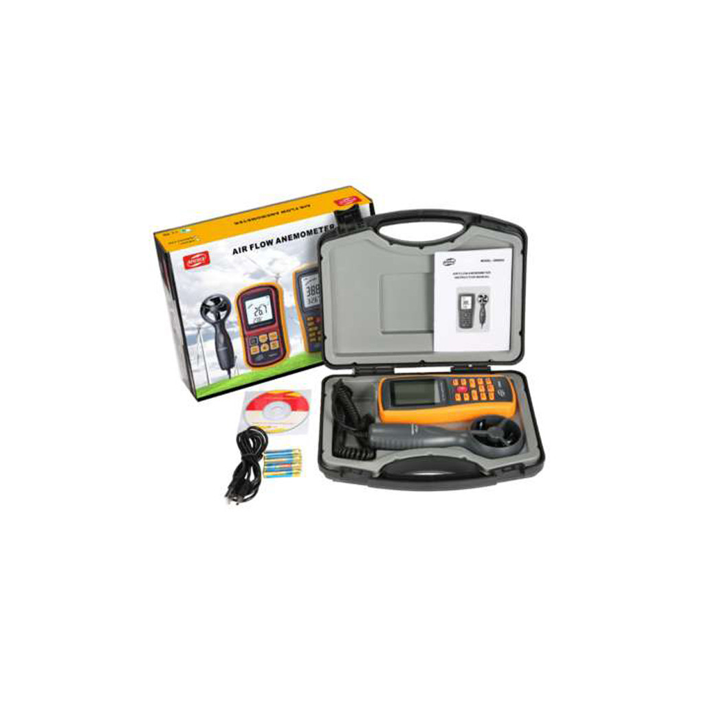 Анемометр Benetech + термометр, USB (GM8902) - зображення 5