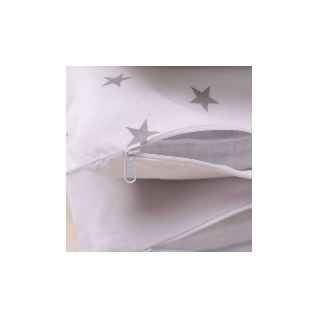 Дитячий постільний набір Верес Smiling animals white-gray new (216.07.110*90) - зображення 7