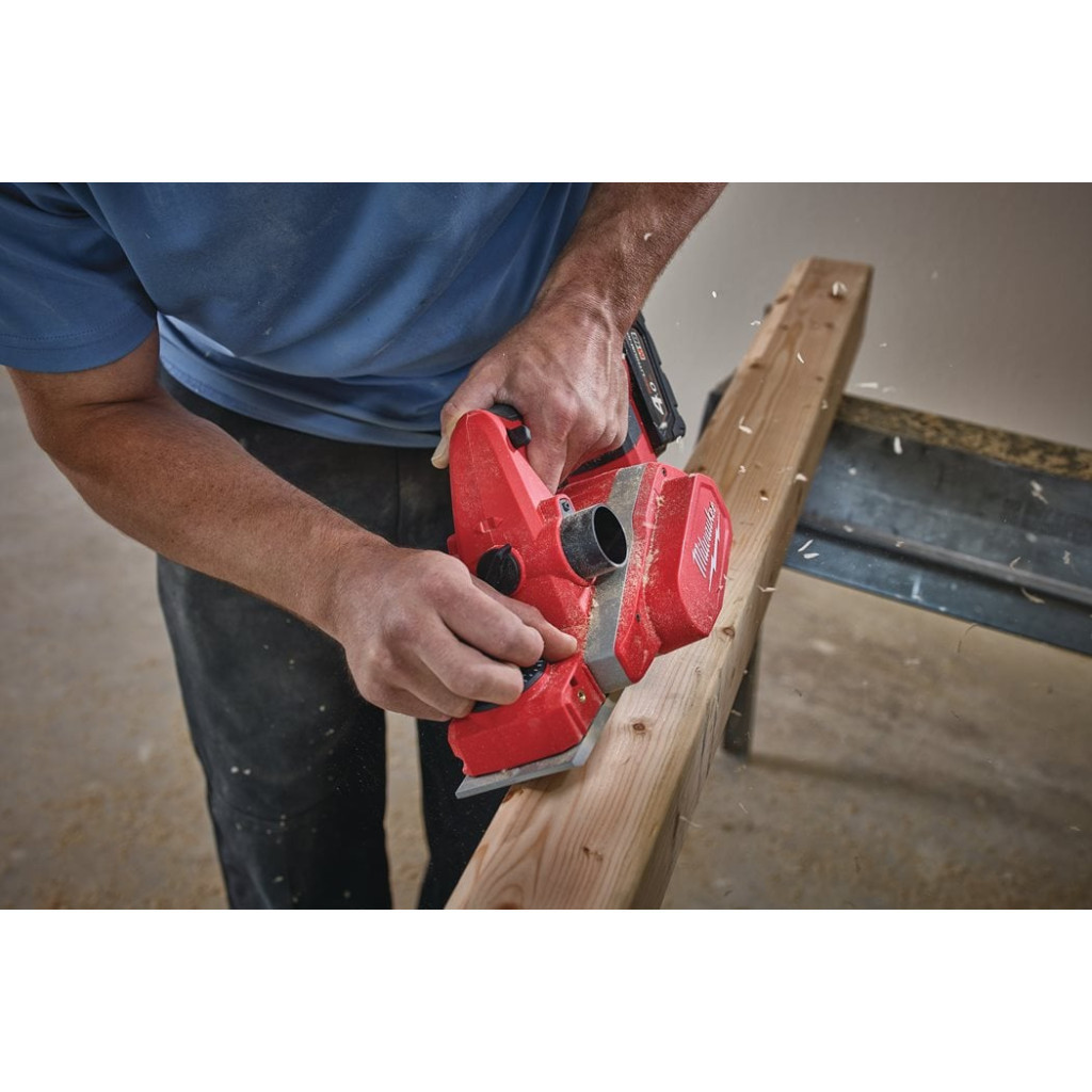 Електрорубанок Milwaukee M18 BP-0, 82мм (без АКБ та ЗП) (4933451113) - зображення 10