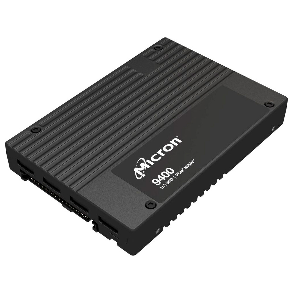 Накопичувач SSD U.3 2.5" 7.68GB 9400 PRO Micron (MTFDKCC7T6TGH-1BC1ZABYYR) - зображення 2