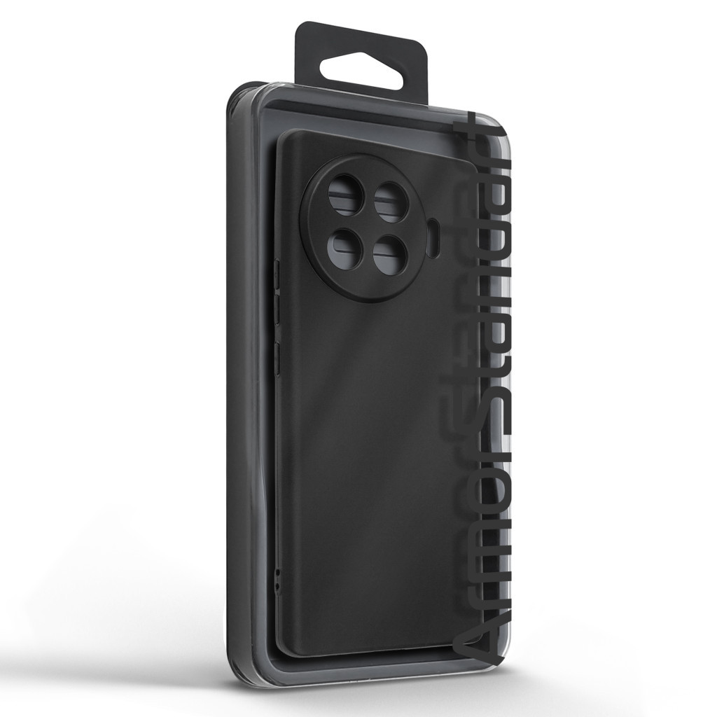 Чохол до мобільного телефона Armorstandart Matte Slim Fit Tecno Spark 20 Pro+ (KJ7) Camera cover Black (ARM75493) - зображення 5