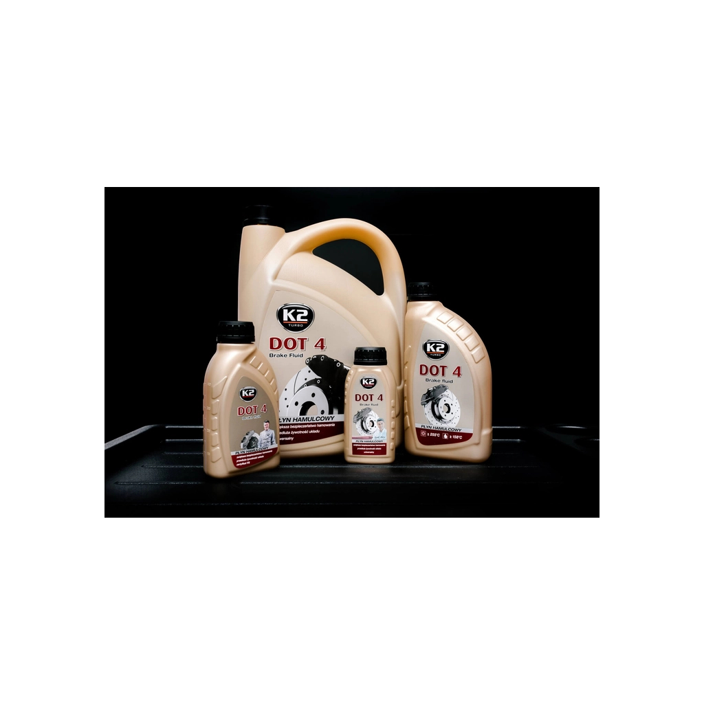 Гальмівна рідина K2 Turbo Brake Fluid DOT 4 0,25 л (T124) - зображення 4