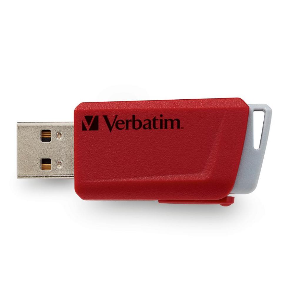 USB флеш накопичувач Verbatim 2x32GB Store 'n' Click Red/Blue USB 3.2 (49308) - зображення 4