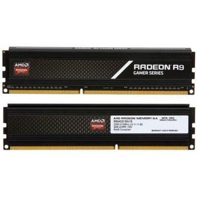 Модуль пам'яті для комп'ютера DDR3 8GB (2x4GB) 2133 MHz AMD (R938G2130U1K) - зображення 1