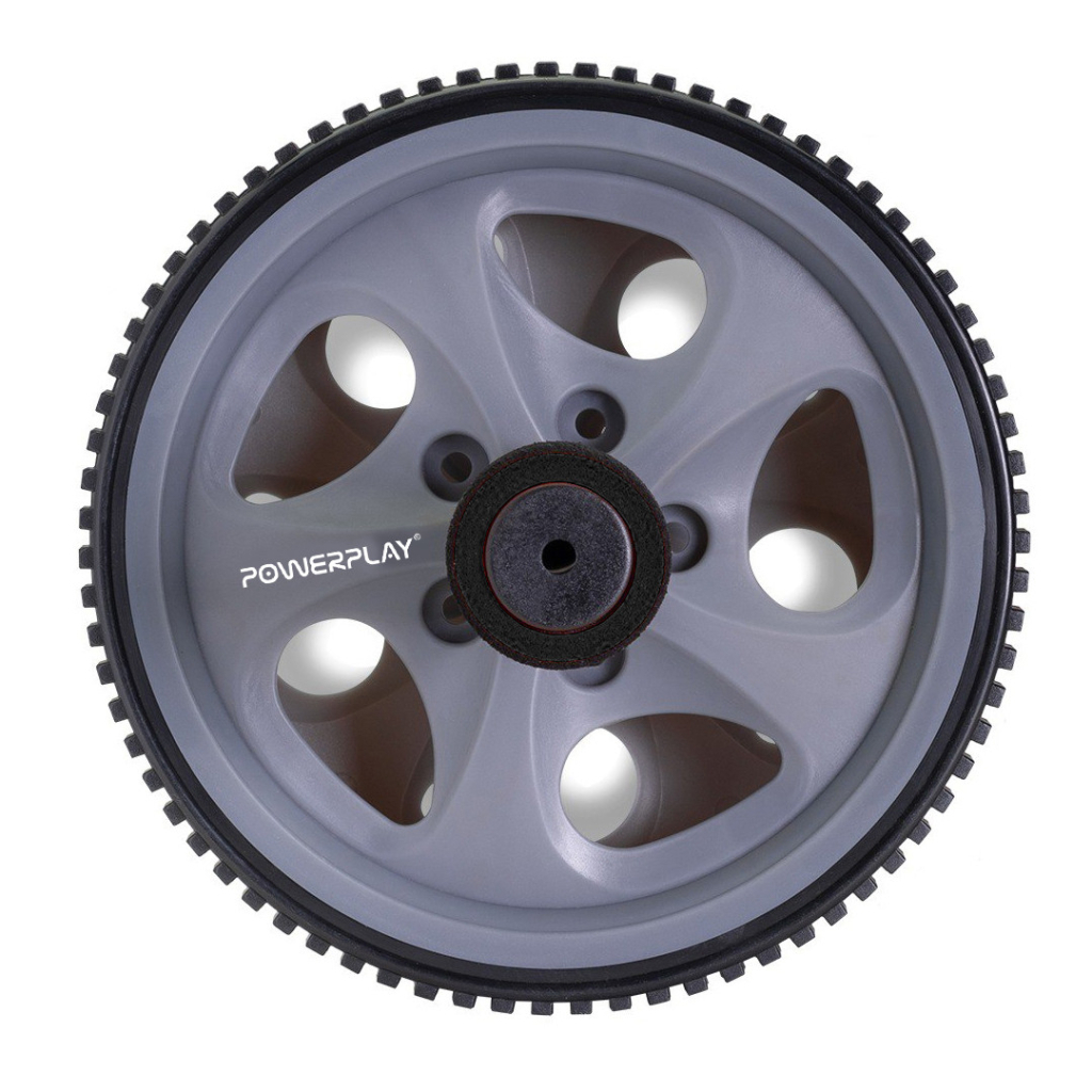 Ролик для преса PowerPlay Exercise Wheel Сірий (PP_4345) - зображення 3