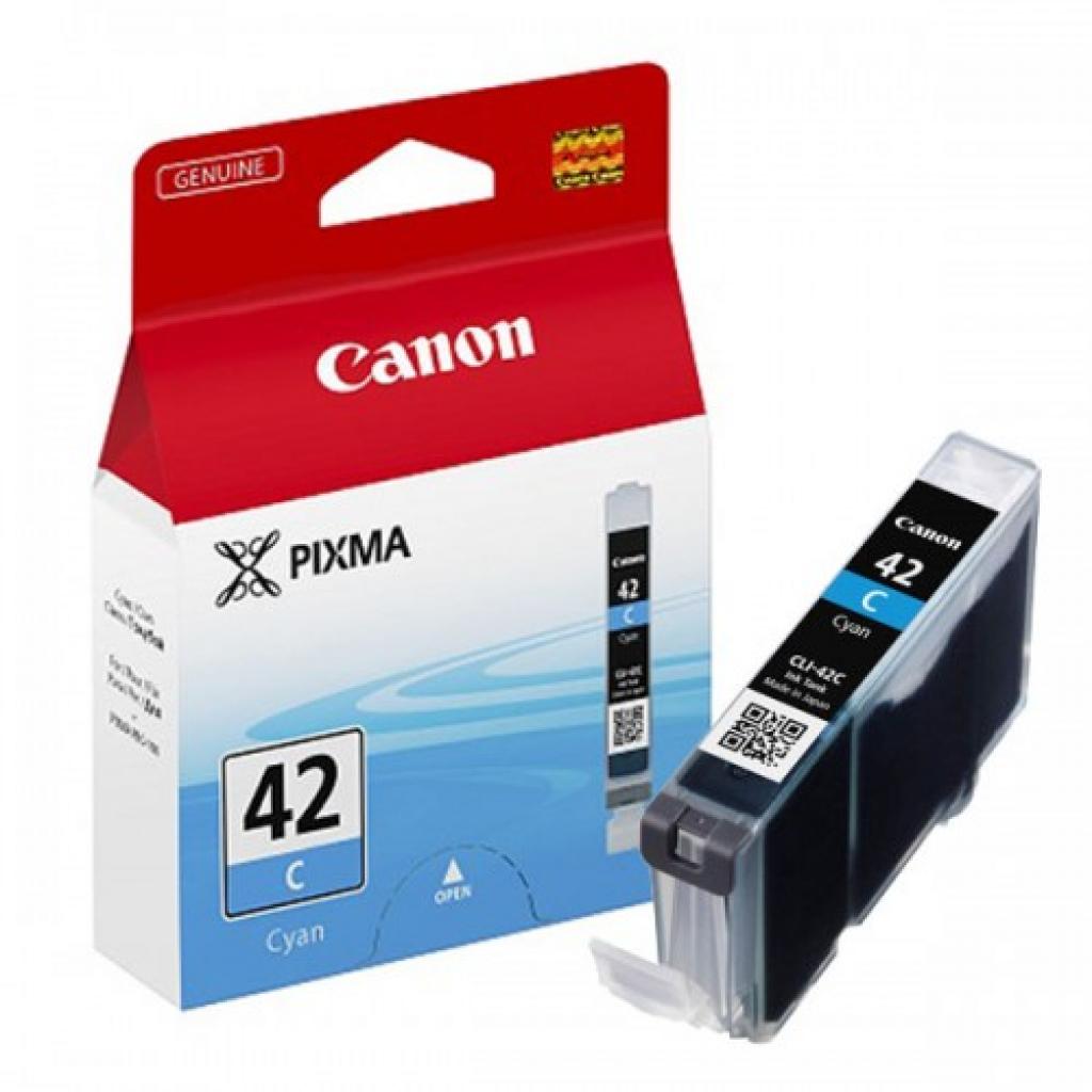 Картридж Canon CLI-42 Cyan для PIXMA PRO-100 (6385B001) - зображення 1