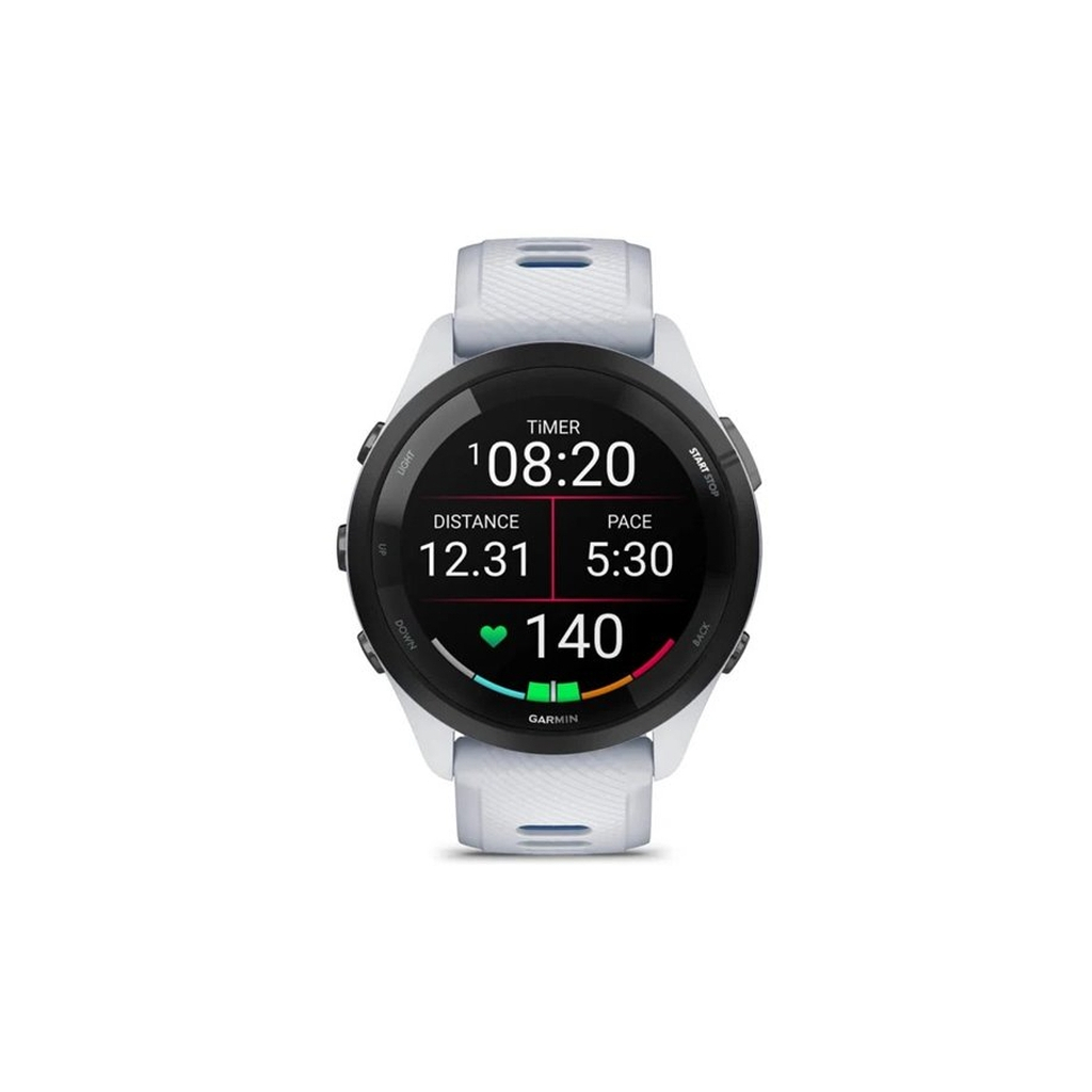 Смарт-годинник Garmin Forerunner 265, Whitestone, GPS (010-02810-11) - зображення 2