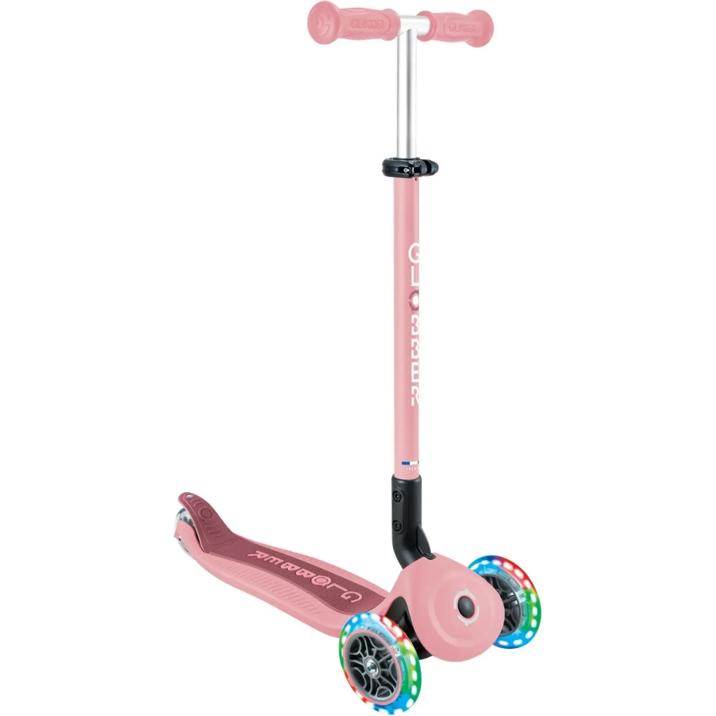 Самокат Globber Globber Go Up Active Темно-рожевий до 20/50 кг Колеса що світяться (744-210) - зображення 7