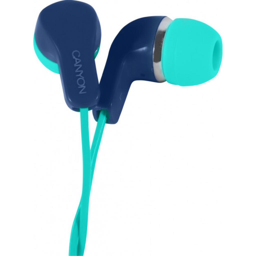 Навушники Canyon Blue-Green (CNS-CEPM02GBL) - зображення 1
