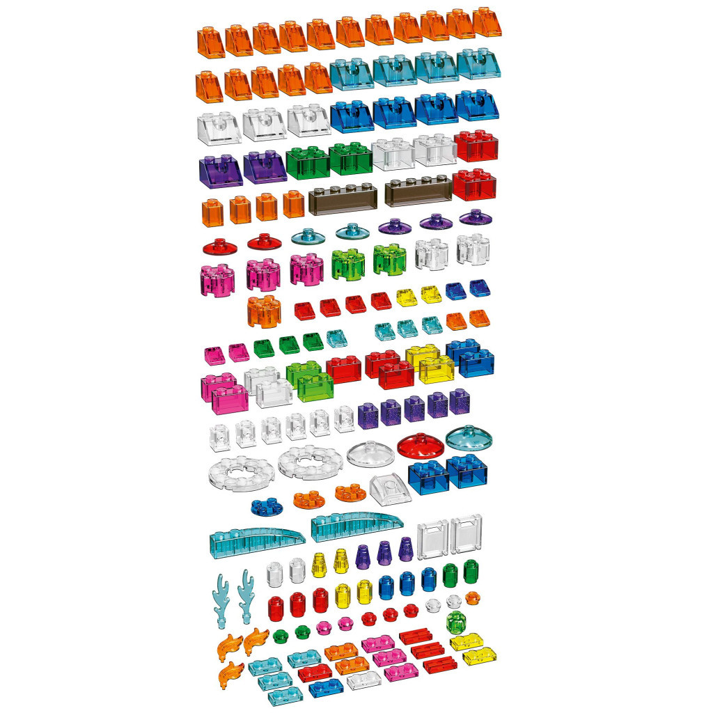 Конструктор LEGO Classic Прозорі кубики для творчості (11013) - зображення 4