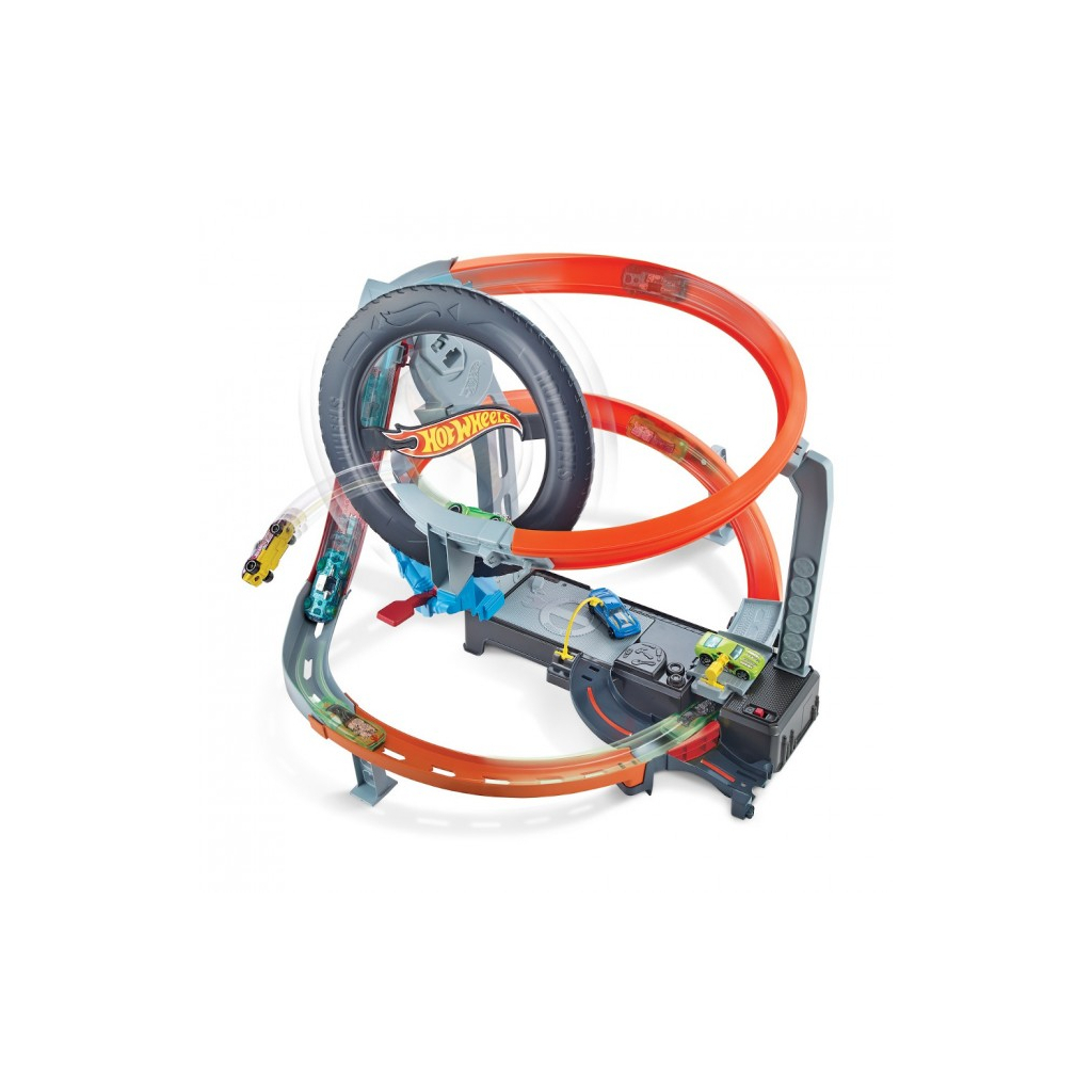 Автотрек Hot Wheels Перегони в шиномонтажній (GJL16) - зображення 4
