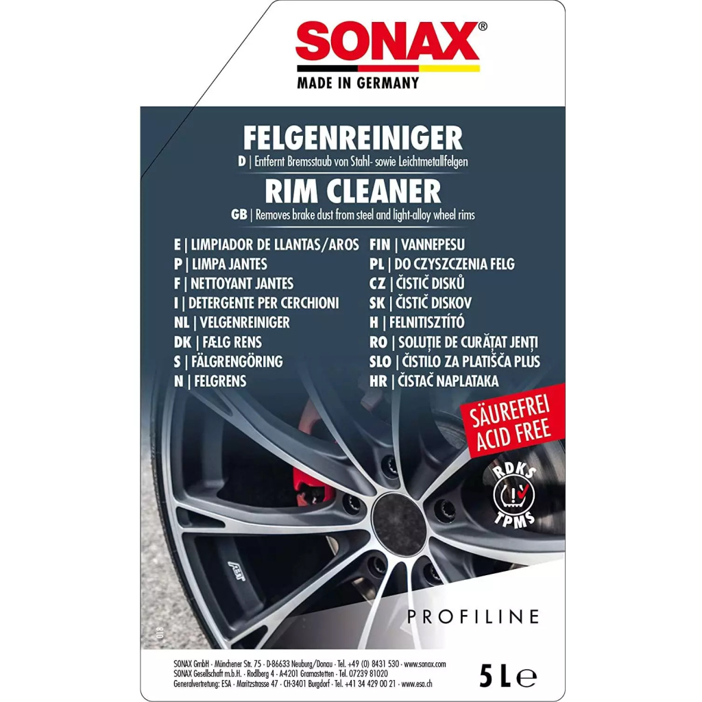 Автомобільний очисник Sonax дисків 5 л (230500) - изображение 3