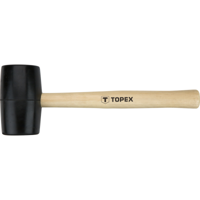 Киянка Topex резиновая O 50 мм, 340 г (02A343) - зображення 1