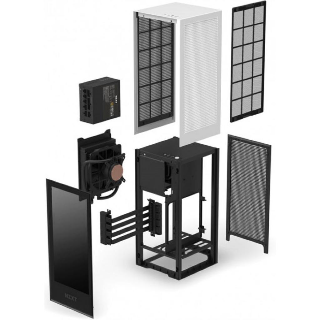 Корпус NZXT H1 MATTE WHITE (CA-H16WR-W1-EU) - зображення 8